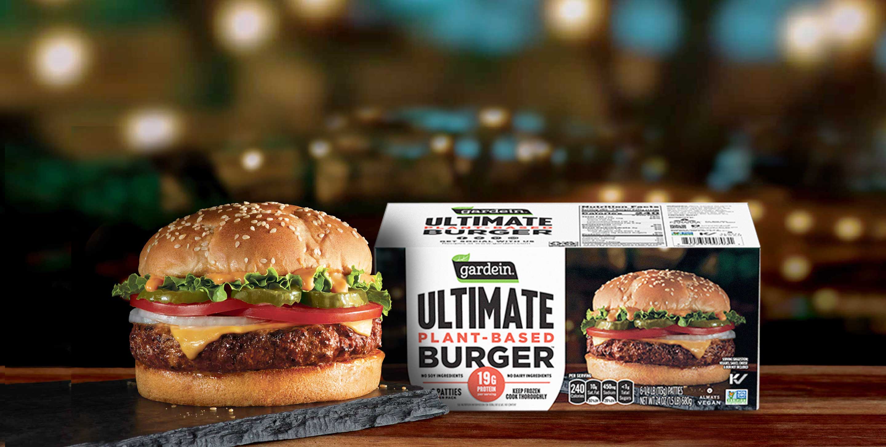 Conagra brands debuts Gardein Ultimate plantbased burger