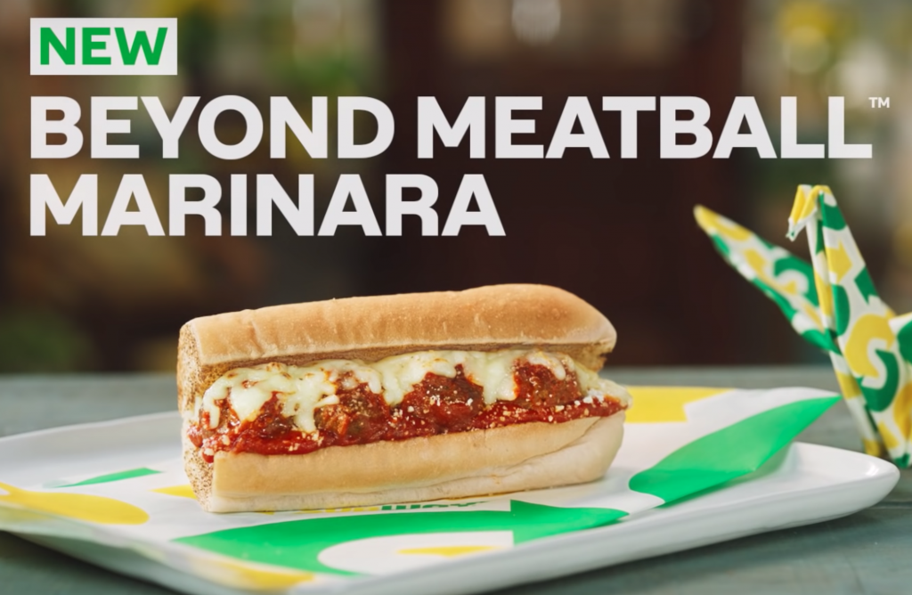 Subway Canada launches new Beyond Meat Sub Blue Horizon Corporation AG